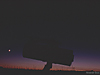 � A. Boos; Teleskop in der D�mmerung: Am 25.05.2001 um 19:56 UT, Sicht 2, 35 mm Objektiv, Belichtungszeit 2 s, Aufnahmeort: bei Lichtenau, Film: Kodak E 200