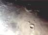 � B. K�hne; Mond-Detailaufnahme, 5'' Mak.-Newton, Okularprojektion mit 4 mm AV, Belichtung ca. 4 sek., Fuji Superia 200