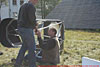 � N. Kloth; 8. IHT-Reinsehlen vom 26. - 28. September 2008: Gleich schaut er noch mal genauer hin.